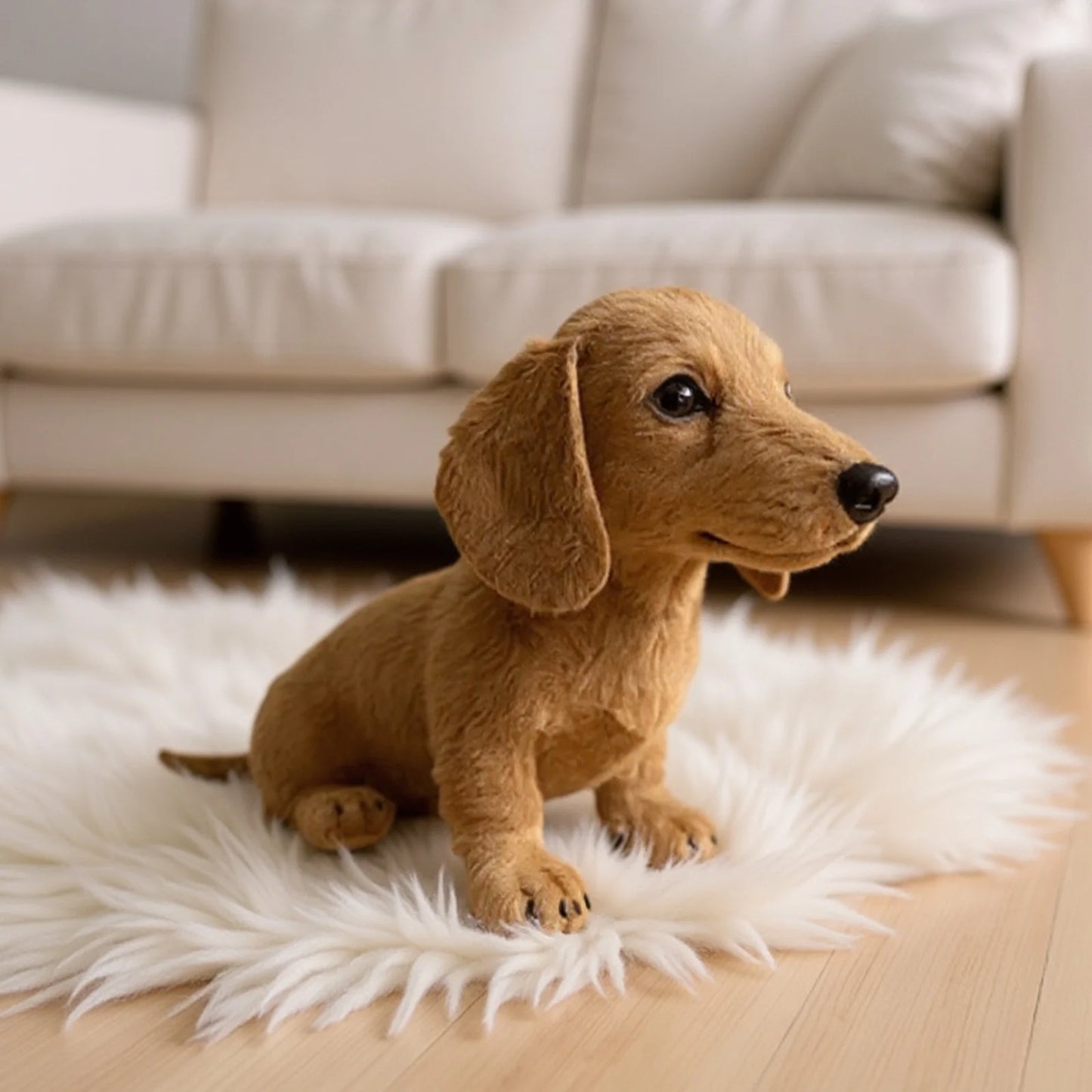 🎄 Vánoční hit roku! Roztomilý plyšový jezevčík, který si vaše vnoučata zamilují!