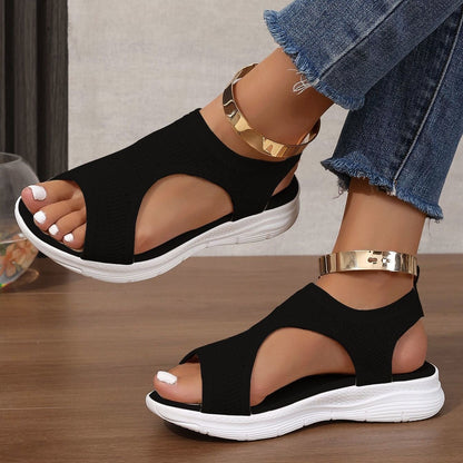 Nejpohodlnější dámské pletené ortopedické sandály 🎁 Platba na dobírku