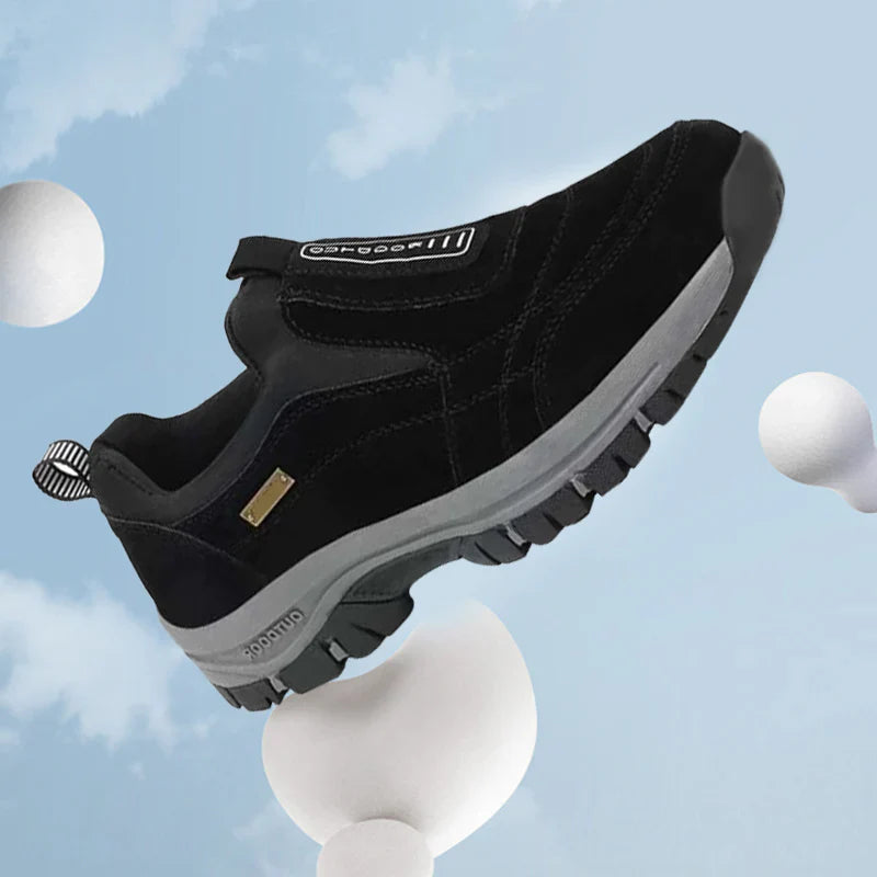 Voděodolné a pohodlné ortopedické boty pro muže vhodné na chůzi a turistiku