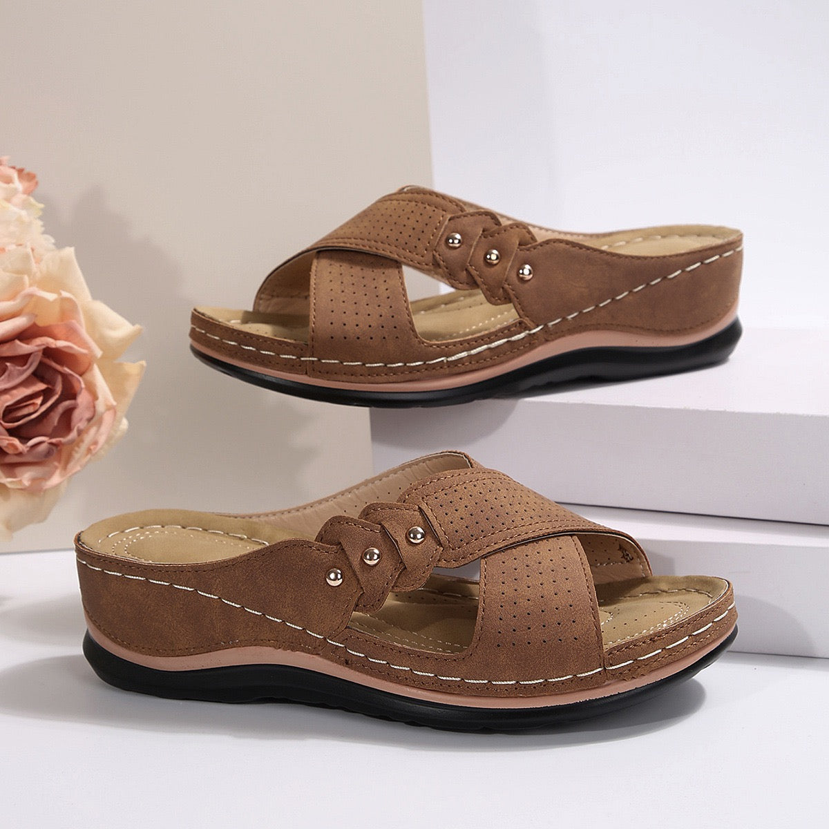 💥Úleva od bolesti nohou a kloubů – ortopedické boty s vzduchovým polštářem—🔥Druhý pár za poloviční cenu