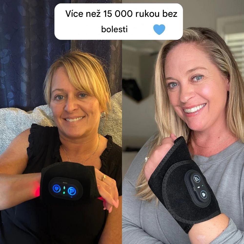 Masážní přístroj na zápěstí – stačí 15 minut denně k odstranění brnění, necitlivosti a pálení.