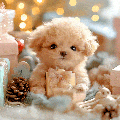 Nejlepší vánoční dárek pro děti – super realistické plyšové štěňátko