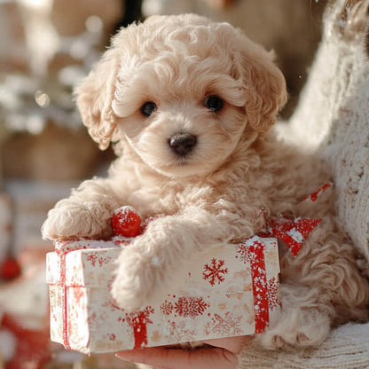 Nejlepší vánoční dárek pro děti – super realistické plyšové štěňátko