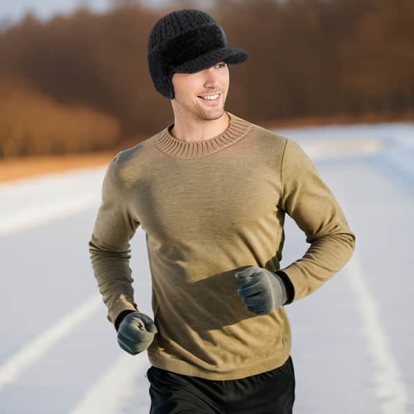 Praktická zimní čepice pro seniory – teplá a pohodlná（Univerzální pro muže a ženy ）-✨Druhá položka za polovinu ceny ✨