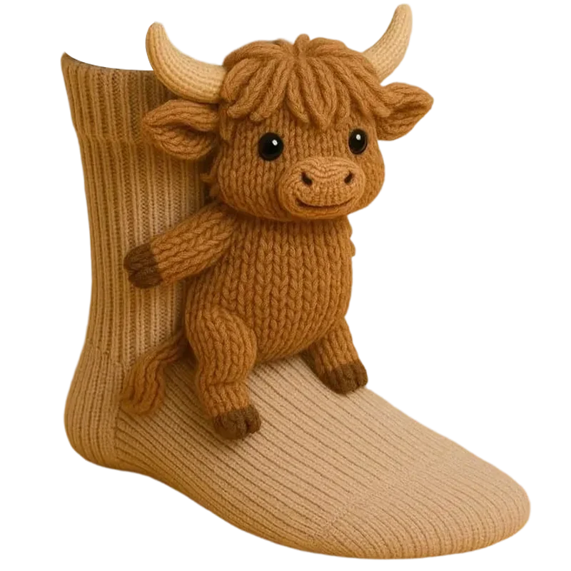 Neuvěřitelně měkké a hřejivé ponožky, které vám v zimě dopřejí jemné zvířecí obejmutí-– dokonalý dárek pod stromeček