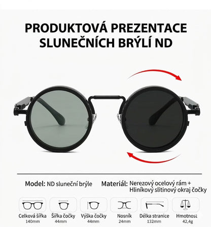 🕶️ 9stupňové ručně nastavitelné sluneční brýle – účinně blokují škodlivé UV záření a chrání vaše oči během letních dnů