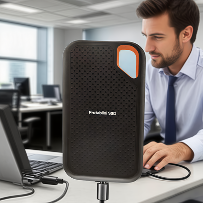 30TB externí pevný disk typu C Přenosný – masivní úložiště, dokonalý výkon