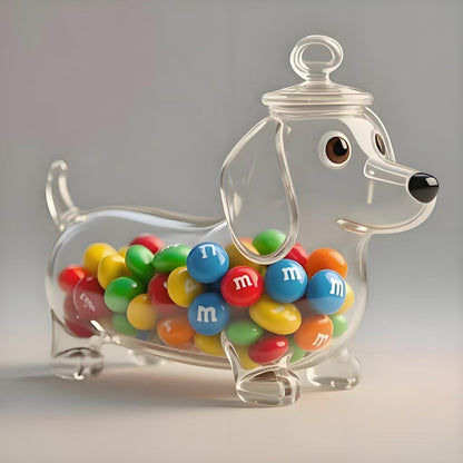 🐕 Sklenice na bonbóny Chihuahua-Originální dárek pro milovníky pejsků