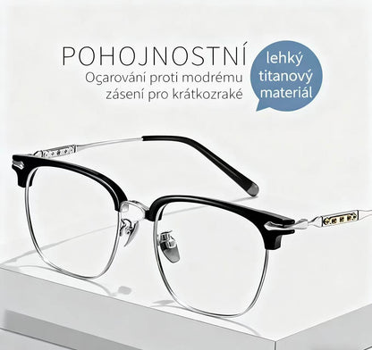 Pomáhá seniorům vidět jasněji — inteligentní brýle se zoomem, automatické zaostření, jasně vidíte na blízko i na dálku.