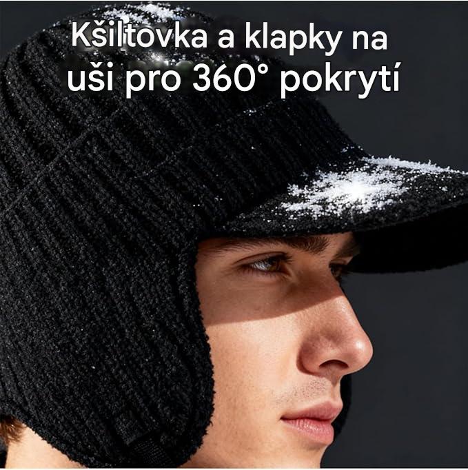 Jediná zimní čepice, kterou v zimě potřebujete k udržení tepla.