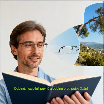 Pomáhá seniorům vidět jasněji — inteligentní brýle se zoomem, automatické zaostření, jasně vidíte na blízko i na dálku.