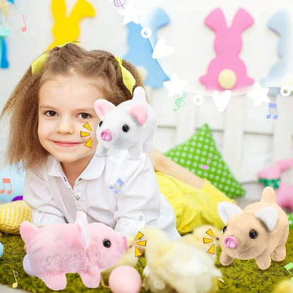 Roztomilé plyšové selátko — terapeutický společník pro radost a klid v každém věku