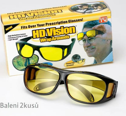 Elthivo NightGlo – brýle proti oslnění pro noční řízení 🌙, které chrání před oslněním LED světel 💡 a zajišťují bezpečnější jízdu v noci 🚗