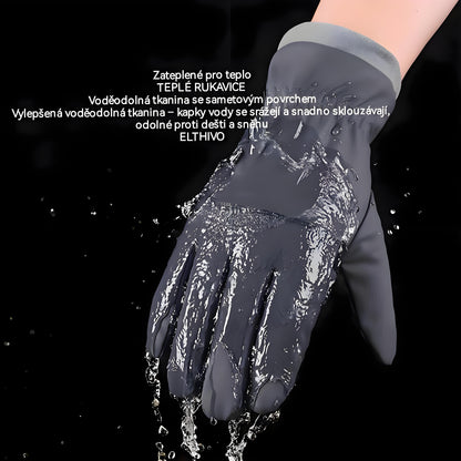 Praktické zimní rukavice – teplé, voděodolné a dotykové（Univerzální pro muže a ženy）-✨Druhá položka za polovinu ceny ✨