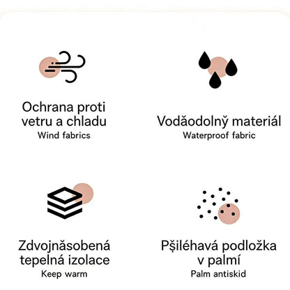 Inteligentní vyhřívané rukavice se 3 nastavitelnými stupni🔥  | Navrženo pro seniory, rychlé zahřátí během několika sekund, ochrana proti mrazu