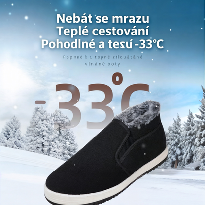 Tohle jsou boty, které skutečně potřebují lidé nad 50 let🥇🛡️Vysoké boty s fleecem – teplé, pohodlné, protiskluzové!