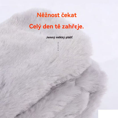 Nová vyhřívaná šála – teplo během několika sekund, zahřeje krk, nezbytná pro seniory v zimě