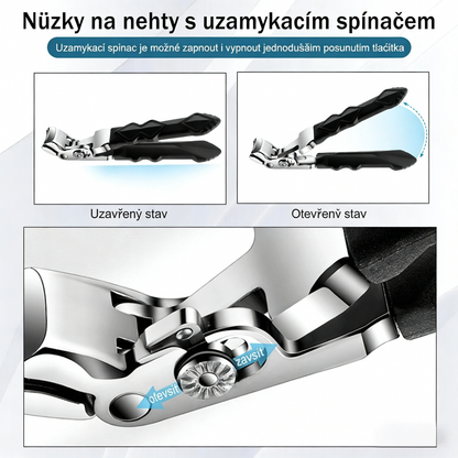 Elthivo OrthoClip™ – profesionální nůžky na nehty, ideální pro seniory, diabetiky, pacienty s problémy se zády nebo artritidou