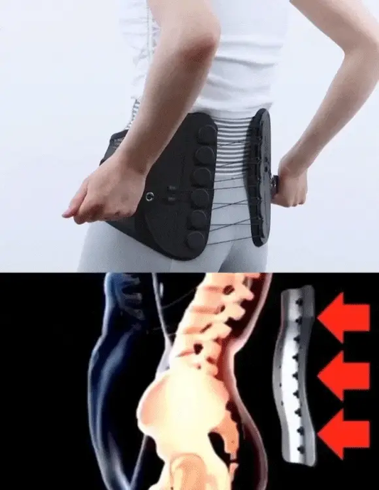 Elthivo 3D bederní pás stabilizuje páteř a okamžitě ulevuje od bolesti zad a páteře🔥Druhý kus za poloviční cenu