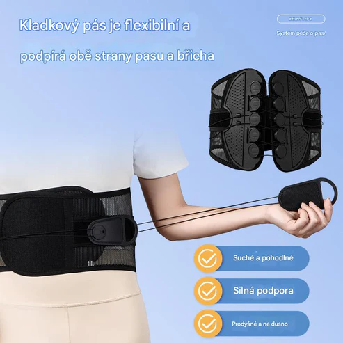 Elthivo 3D bederní pás stabilizuje páteř a okamžitě ulevuje od bolesti zad a páteře🔥Druhý kus za poloviční cenu