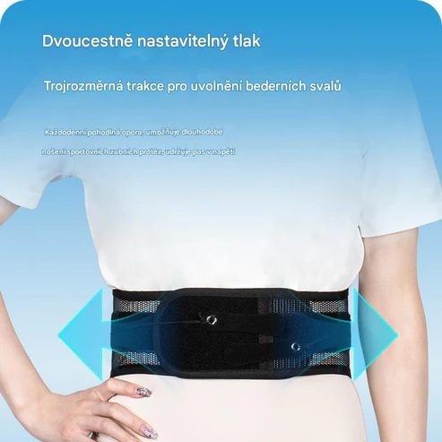 Elthivo 3D bederní pás stabilizuje páteř a okamžitě ulevuje od bolesti zad a páteře🔥Druhý kus za poloviční cenu