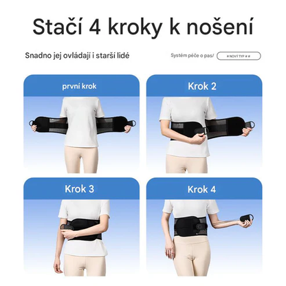 Elthivo 3D bederní pás stabilizuje páteř a okamžitě ulevuje od bolesti zad a páteře🔥Druhý kus za poloviční cenu