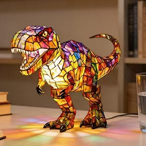 🎁Perfektní dárek pro vnoučata – roztomilá dinosauří lampa T-Rex🦖