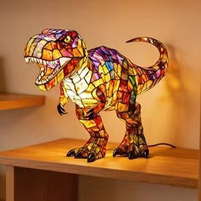 🎁Perfektní dárek pro vnoučata – roztomilá dinosauří lampa T-Rex🦖