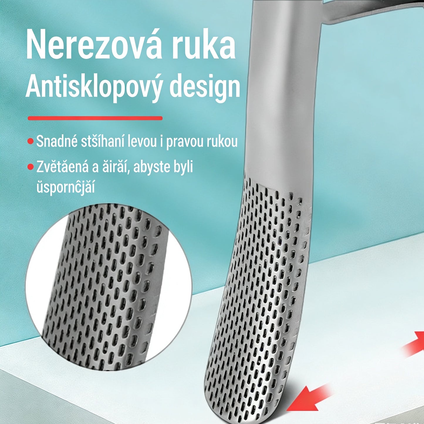 Lékařsky navržené kleštičky na nehty doporučené podiatry – stačí jemný stisk a snadno zastřihnete i silné a tvrdé nehty.