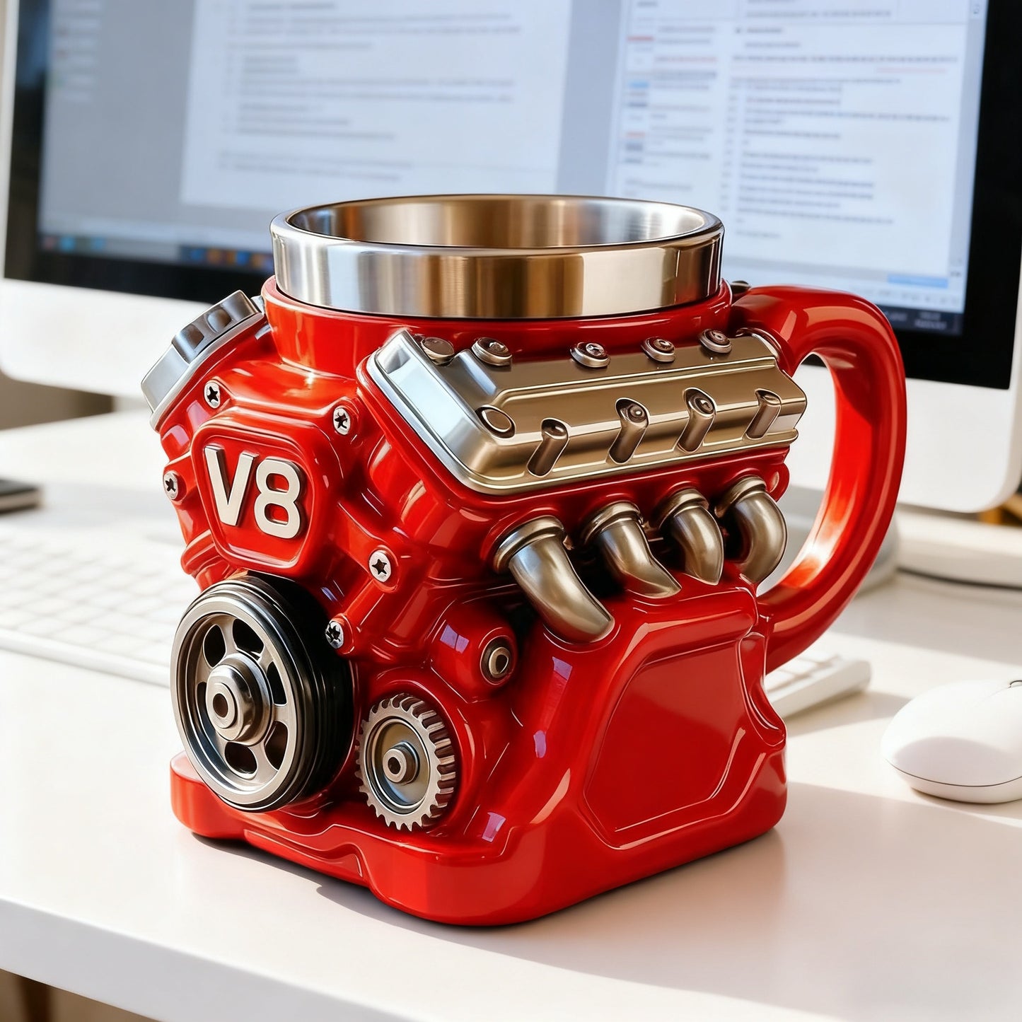 Elthivo Heritage V8 – designový hrnek inspirovaný motorem