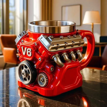 Elthivo Heritage V8 – designový hrnek inspirovaný motorem