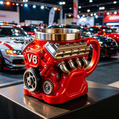 Elthivo Heritage V8 – designový hrnek inspirovaný motorem