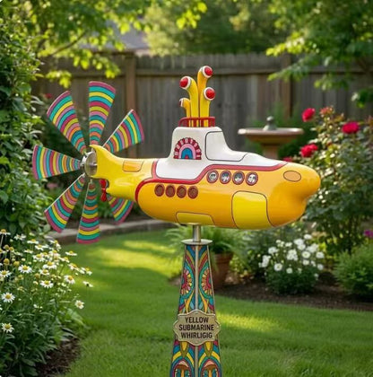 Elthivo Submarine Wind Spinner – retro dekorace, která oživí vaši zahradu