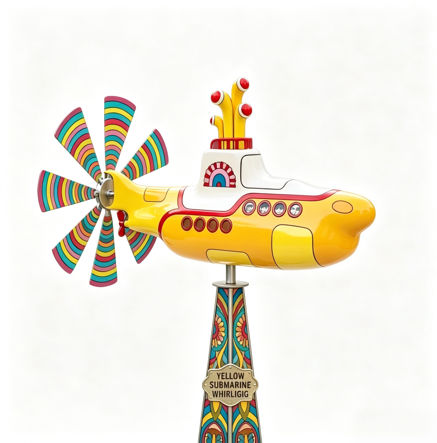 Elthivo Submarine Wind Spinner – retro dekorace, která oživí vaši zahradu