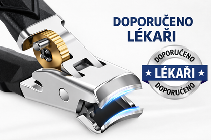 Elthivo OrthoClip™ – profesionální nůžky na nehty, ideální pro seniory, diabetiky, pacienty s problémy se zády nebo artritidou