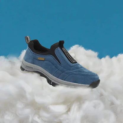 Voděodolné a pohodlné ortopedické boty pro muže vhodné na chůzi a turistiku