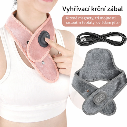 Vyhřívaný masážní polštář na ramena a krk – profesionální uvolnění kdykoli a kdekoli, konec nekonečné bolesti ramen a krku
