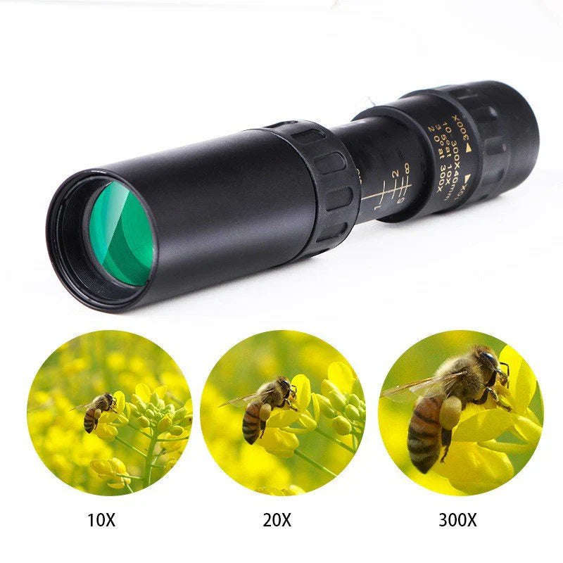 10–300× zoom HD přenosný vysoce výkonný dalekohled pro dlouhé vzdálenosti, speciálně navržený pro pozorování nebeských těles a souhvězdí