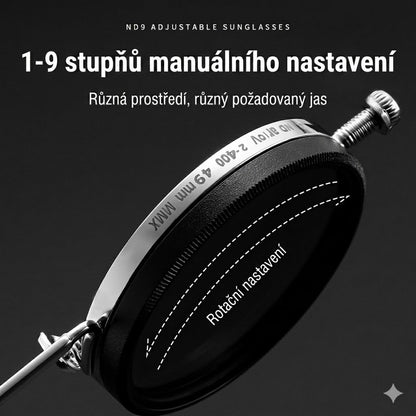 🕶️ 9stupňové ručně nastavitelné sluneční brýle – účinně blokují škodlivé UV záření a chrání vaše oči během letních dnů