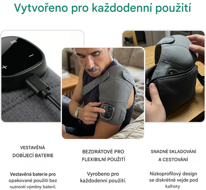 Doporučeno lékaři – Elthivo ReliefChain™: pouhých 10 minut denně pro snadnou úlevu od bolesti ramen