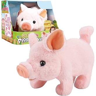 Roztomilé plyšové selátko — terapeutický společník pro radost a klid v každém věku