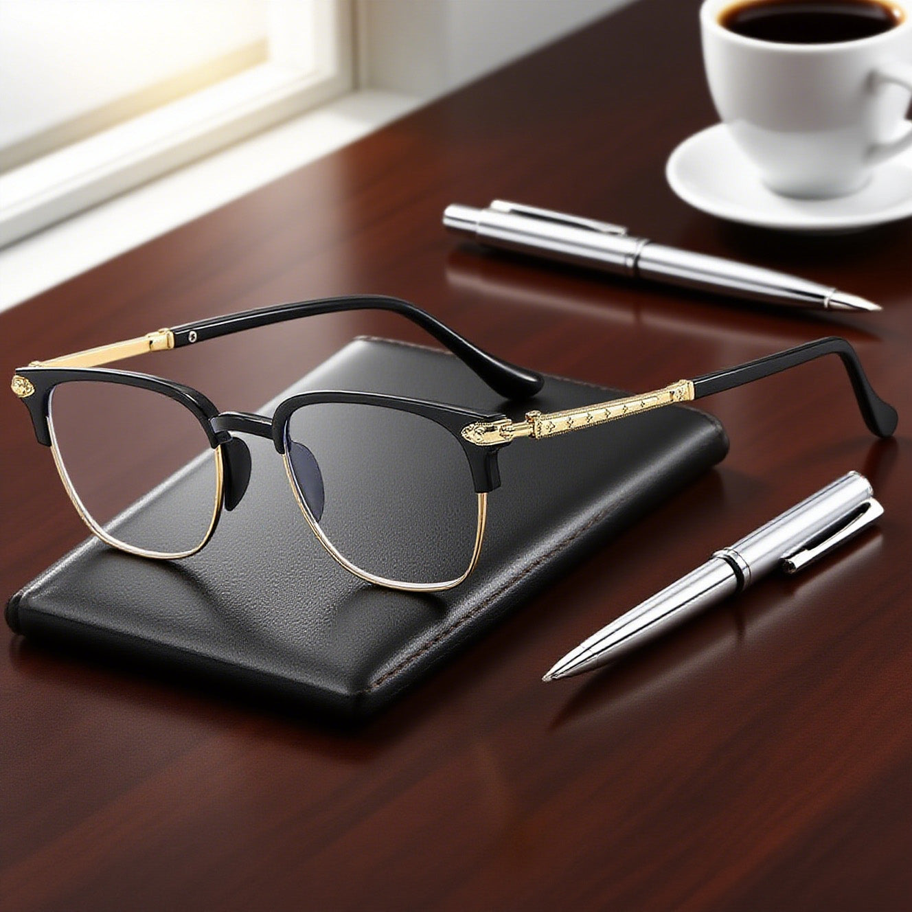 Pomáhá seniorům vidět jasněji — inteligentní brýle se zoomem, automatické zaostření, jasně vidíte na blízko i na dálku.