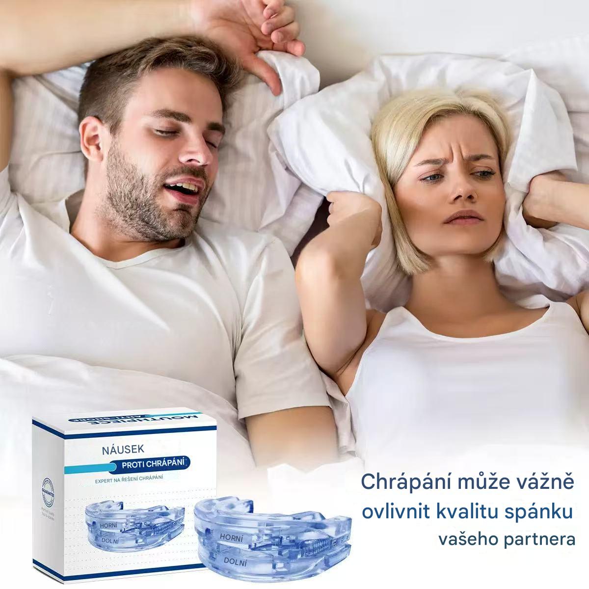 Elthivo Protichrápací dlaha pro korekci držení krku a páteře během spánku