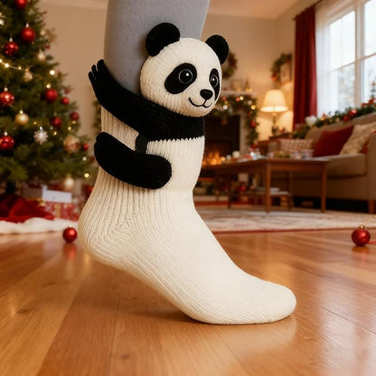 Neuvěřitelně měkké a hřejivé ponožky, které vám v zimě dopřejí jemné zvířecí obejmutí-– dokonalý dárek pod stromeček