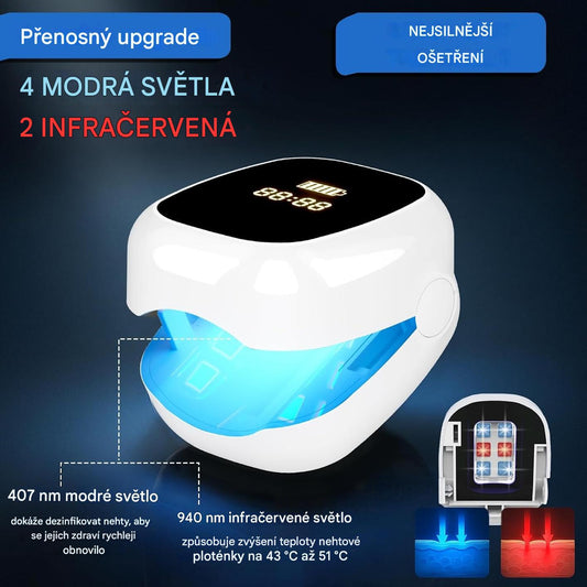 Elthivo Laserové LED zařízení pro léčbu nehtové mykózy