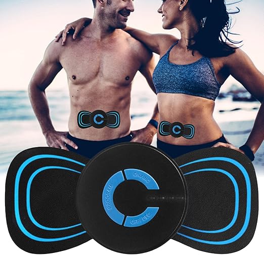 Přenosná pulzní masážní náplast｜Kompaktní masážní přístroj pro úlevu od únavy krční, bederní a zádové oblasti