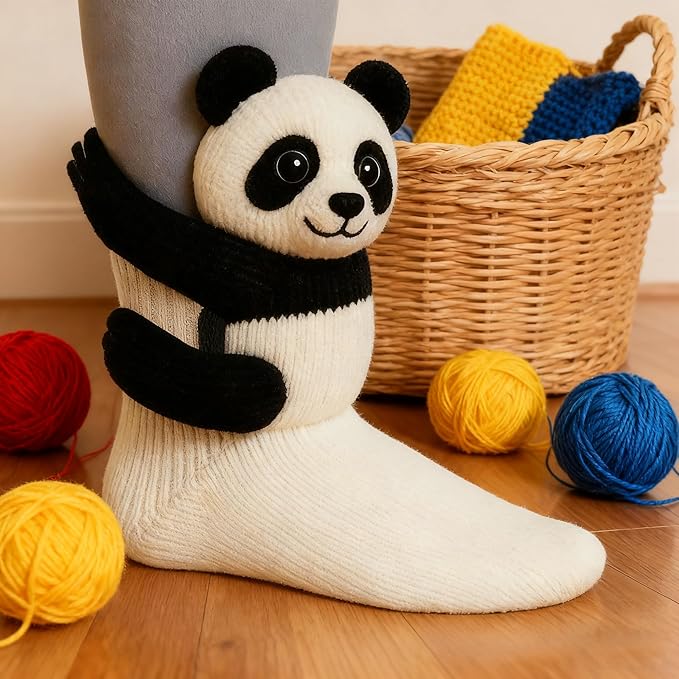 Neuvěřitelně měkké a hřejivé ponožky, které vám v zimě dopřejí jemné zvířecí obejmutí-– dokonalý dárek pod stromeček