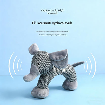 Odolná hračka z lněné tkaniny – uklidňuje a baví vašeho psa🐕