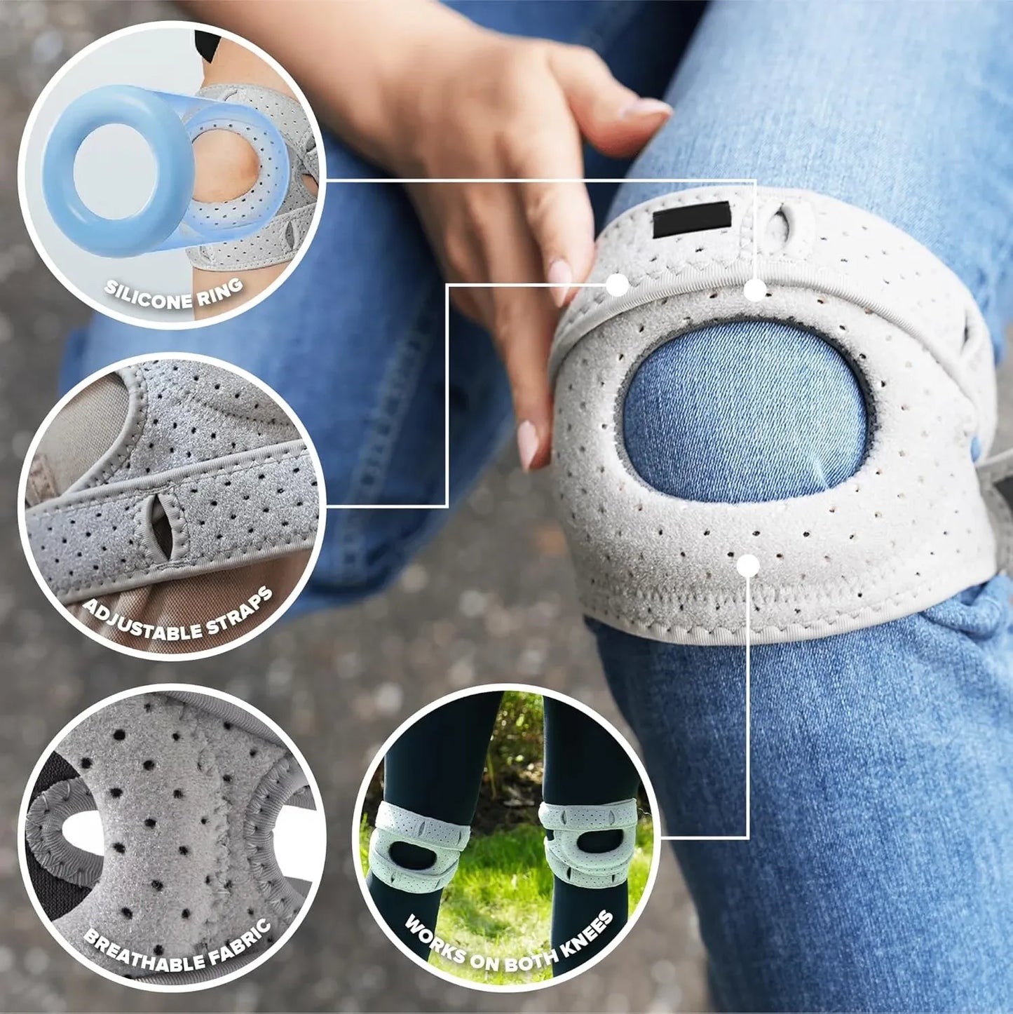 Elthivo™ 3D nastavitelná ortéza na čéšku---🔥Druhý kus za poloviční cenu！