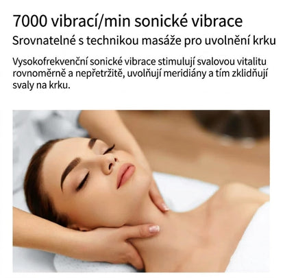 ✨ Světelný přístroj pro péči o krk s LED terapií, EMS a tepelnou masáží